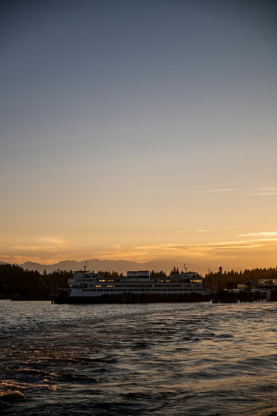 Waterfront Resort Sunset